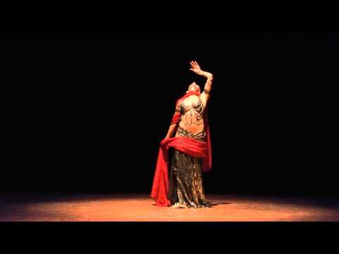Eva Sampedro - Oriental Dance with Veil (09-06-2013)