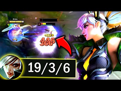 THE #1 RIVEN BUILD I RECOMMEND NOW TO EVERYONE (BEST BUILD) - S13 Riven TOP Gameplay Guide