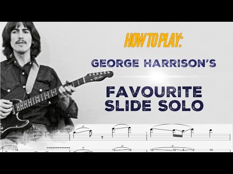 How to play: George Harrison's Favourite Slide Solo