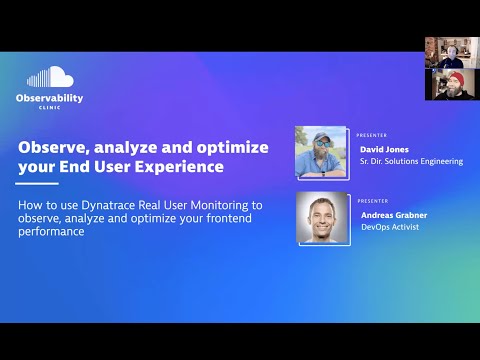 Digital Performance 101 - Observe, analyze and optimize your End User Experience