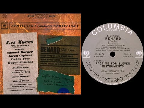 Stravinsky - Renard (Stravinsky) (vinyl: Soundsmith, Graham Slee Accession MC, CTC Classic 301)