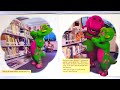 BARNEY BARNEY BABY BOP GO TO THE LIBRARY Read Aloud Storybook For Kids Children