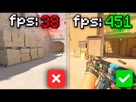 ЛУЧШИЕ СПОСОБЫ КАК ПОДНЯТЬ ФПС КС2 В 2025 ГОДУ! Оптимизация, Настройки КС 2, Параметры Запуска CS2