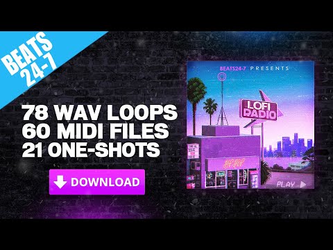 Royalty Free LoFi Sample Pack / LoFi Hip Hop Beat Construction Kit "Lo-Fi Loops Kit 2023"