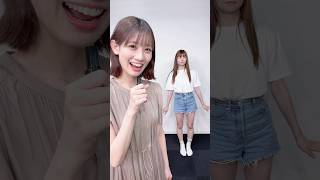 【#踊ってみた】なおすけとほーちゃんでハロハワユ―♪ #shortvideo #shorts #高見奈央 #秋本帆華