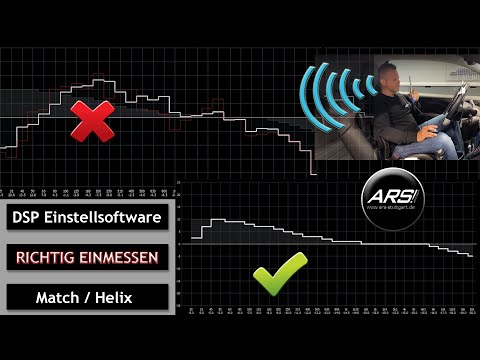 Einmessen des Frequenzgangs mit Messmikrofon|ARS Tutorial Teil 4|DSP-PC-Tool von Audiotec Fischer