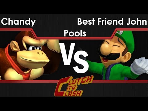 CCC 2 - Chandy (DK) vs Best Friend John (Luigi) Pools - Melee