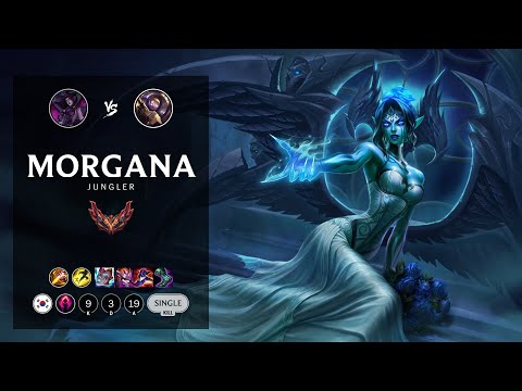 Morgana Jungle vs Blitzcrank - KR Grandmaster Patch 12.19