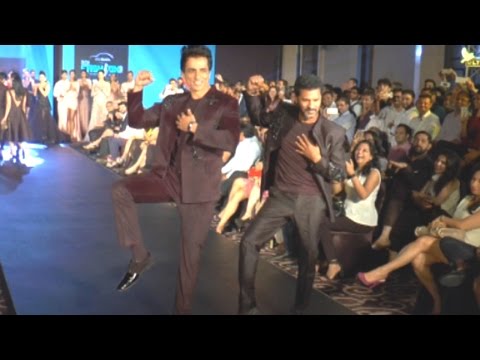 Sonu Sood And Prabhu Deva Walks The Ramp Together