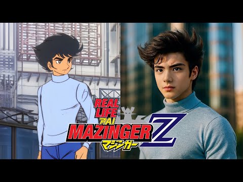 Mazinger Z Real Life Transformation All the Main Heroes & Villains 🤖