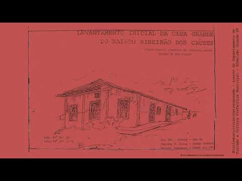 Levantamento Inicial Da Casa Grande, Bairro dos Cruzes, Ribeirão Grande, 1989