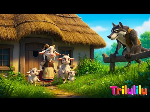 Capra cu 3 iezi - Poveste pentru Copii | TriluLino