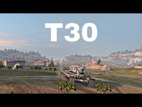 T30 - World of Tanks Blitz - Ace - 6428 Dmg