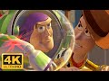 Toy Story 1995 Woody Buzz Meet For The First Time Remastered 4K 60FPS