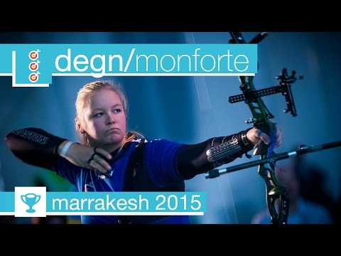 #FanStream: Cecile Monforte v Randi Degn – Recurve Women’s Bronze Final | Marrakesh 2015