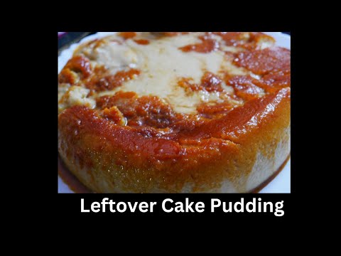 Leftover Cake Pudding Recipe | Easy Dessert Recipe With Leftover Cake