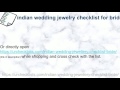 Indian wedding planning checklist pdf