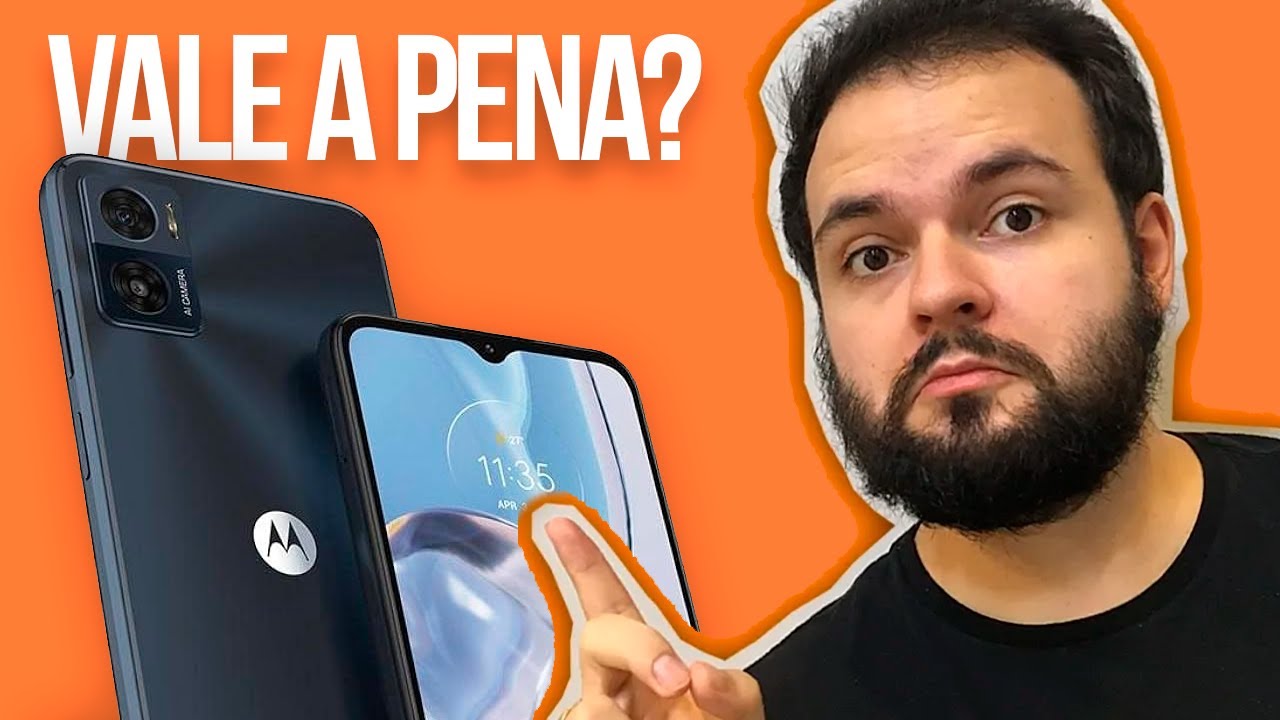 Miniatura da avaliação em vídeo de Smartphone Motorola Moto E22 32 GB