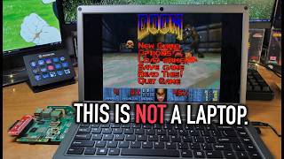 This is NOT a Laptop. CrowView Note Portable Monitor & Keyboard (& Raspberry Pi 5)