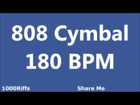 808 Cymbal Metronome : 180 BPM ✓