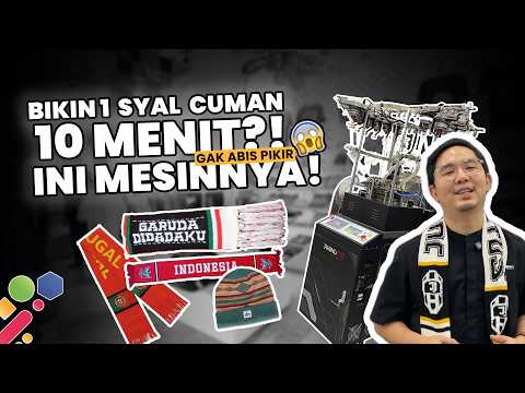 BIKIN SYAL MAKIN MUDAH DAN CEPAT !! | Rhinotec Syall Knitting