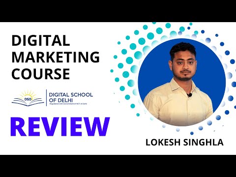 Digital School of Delhi student testimonial video 4