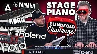 New Roland V-Stage vs Nord vs Yamaha vs Korg! - Blindfold St