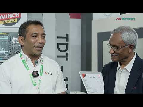 AceMicromatic Group's Taurus TDT 150 Impresses Long Time Customer at #INTEC2026