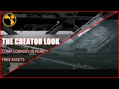 The Creator Look Full CG Comp Lookdev in Nuke | Breakdown | Creative Process #nuke #compositing #cg