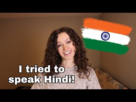 Trying to Speak Hindi