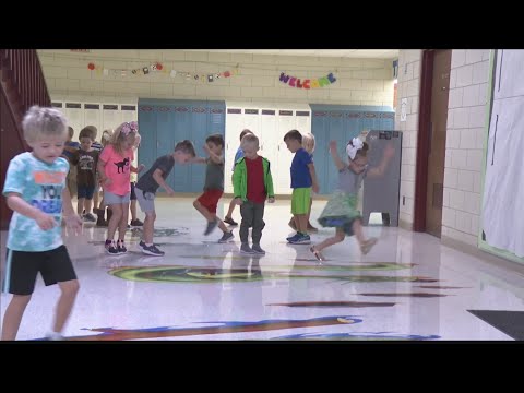 Newburgh students journey to Knighthood on new sensory path