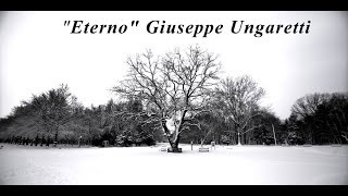 Kadr z teledysku Eterno tekst piosenki Giuseppe Ungaretti