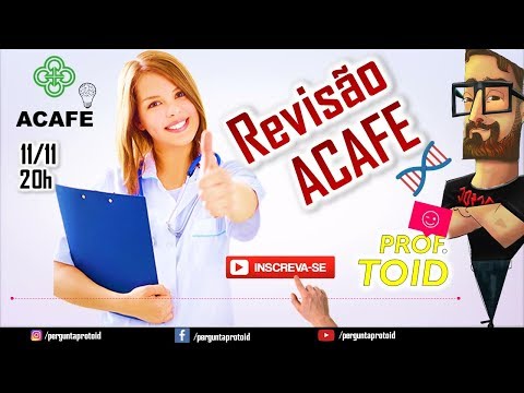 😱 Revisão ACAFE Medicina  (2019) - Pergunta Pro Toid (Biologia) 😱