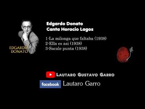 Edgardo Donato Horacio Tanda Milonga 1