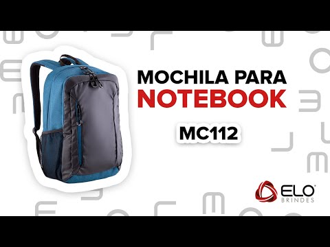 Video sobre o produto: Mochila porta notebook personalizada - MC112