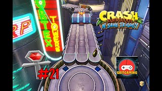 Crash Bandicoot: Warped (PS4) RELIC RAGE - 21 - GONE TOMORROW PLATINUM RELIC!