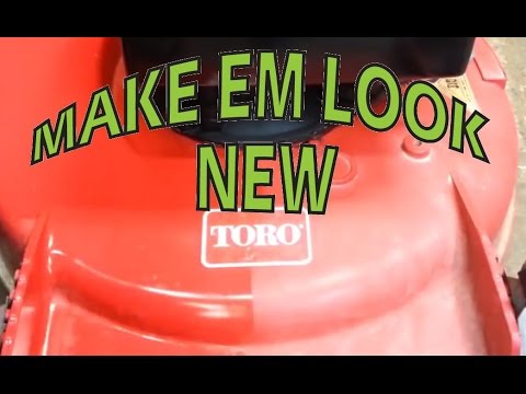 Make Power Equip look NEW mowers tillers snowblowers