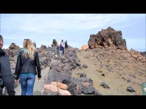 Climbing to El Teide - 3,718-metre (12,198 ft) summit