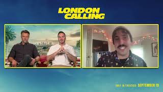 London Calling's Josh Duhamel &amp; Allan Ungar Talk Action Comedy | Interview