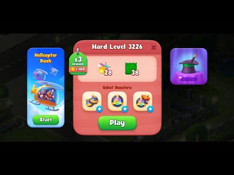 Gardenscapes HARD LEVEL 3226 PART IV🤬 NO BOOSTERS