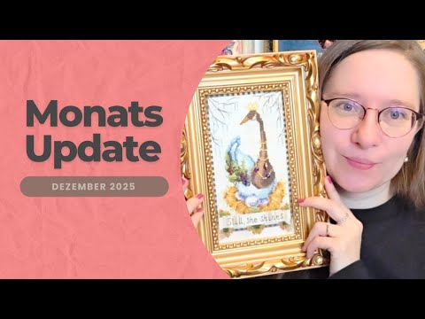 Monatsrückblick Dezember 2025 | Finishs, WIPS, Pläne und Neuigkeiten