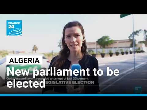 Algerians head to polls to elect new parliament • FRANCE 24 ...