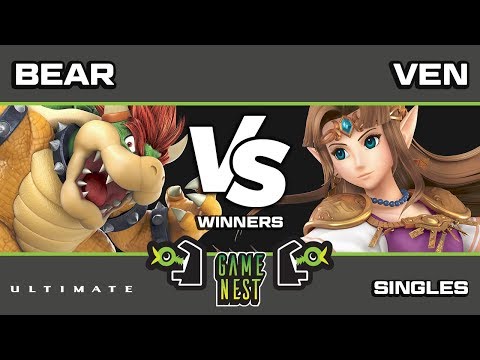 Game Nest Smash It Up: Bear (Bowser) vs Sugoi | Ven (Zelda) - Winners Round 3