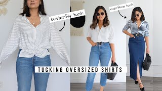 Download lagu 5 Ways to Tuck Oversized Shirts Seamlessly mp3