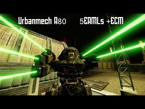 Urbanmech R80 Build Review - Sneaky 5ER Medium Lasers - Mechwarrior Online
