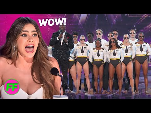 Simone Biles and Olympic Gymnasts ROCK America's Got Talent!