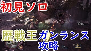 #40【MHW実況】ガンランスで初見ソロ討伐・歴瀬能ネルギガンテ【モンスターハンターワールド】