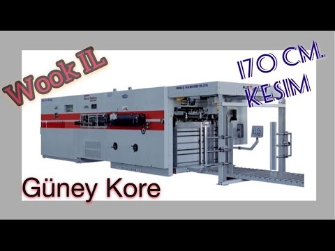 WOOK IL 1700 - Yarı Otomatik Şekilli KEsim Makinası - Güney Kore