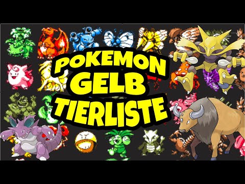 DIE PERFEKTE POKEMON GELB TIERLISTE