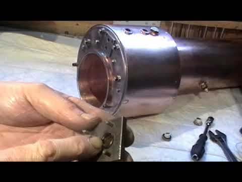 How to make a steam loco boiler from scratch PART 13 "Pressure Testing"  "mr factotum"